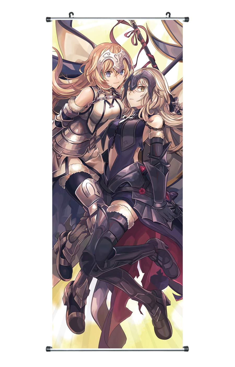 CoolChange Big Fate Apocrypha Scroll Poster / Kakemono made of fabric, 100x40cm, Theme: Jeanne & Ruler