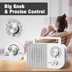 Portable AM FM Radio with Long Range