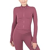 YITTY Active Women's Ultraluxe Full Zip Jacket, Athleisure, 4-Way-Stretch, Thumbholes
