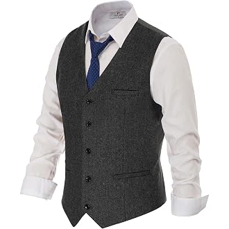 Amazon Best Sellers: Best Men's Suit Vests