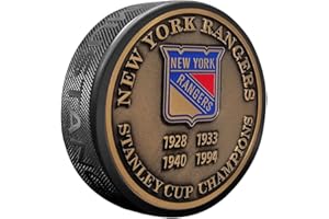 Sports Decor Stanley Cup Years Gold Medallion Puck