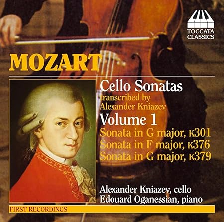 Mozart Kniazev Cello Sonatas Amazon Com Music