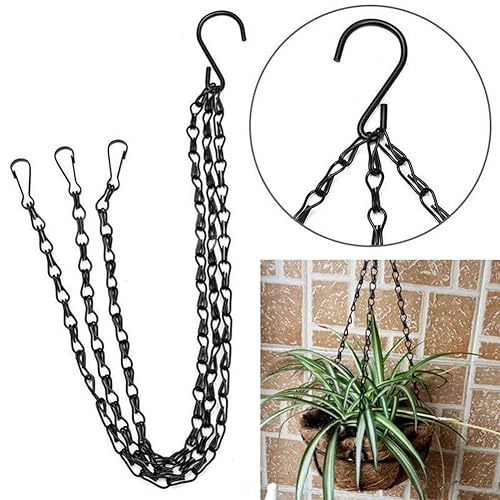 500mm/20inch 3 Leg Hanging Basket Chain Amazon.co.uk Garden