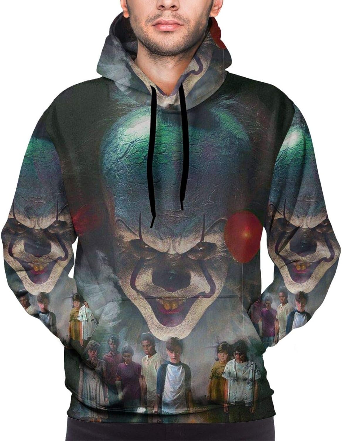 Novelty Men's Hoodies Pullover ItPennywise Sweatshirt for