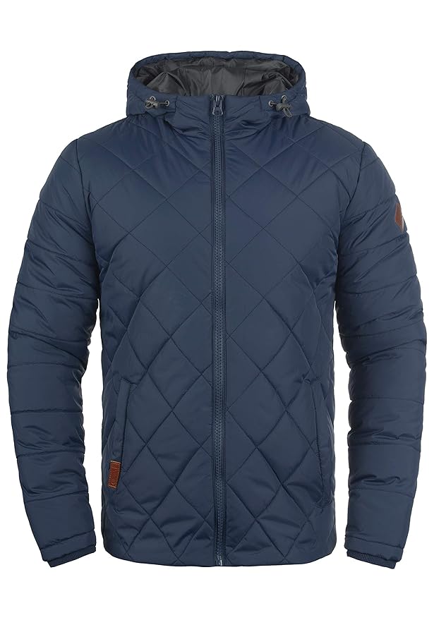 Blend Divior Herren Steppjacke Übergangsjacke Jacke mit Kapuze
