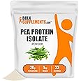 BulkSupplements.com Pea Protein Isolate Powder - Pea Protein Powder Unflavored - Vegan Protein Powder Unflavored - 21g of Pro