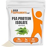 BulkSupplements.com Pea Protein Isolate Powder - Pea Protein Powder Unflavored - Vegan Protein Powder Unflavored - 21g of Pro