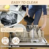 YQL Silicone Air Fryer Liners 2 Pack for Ninja/Tower/Instant Vortex Black view 6