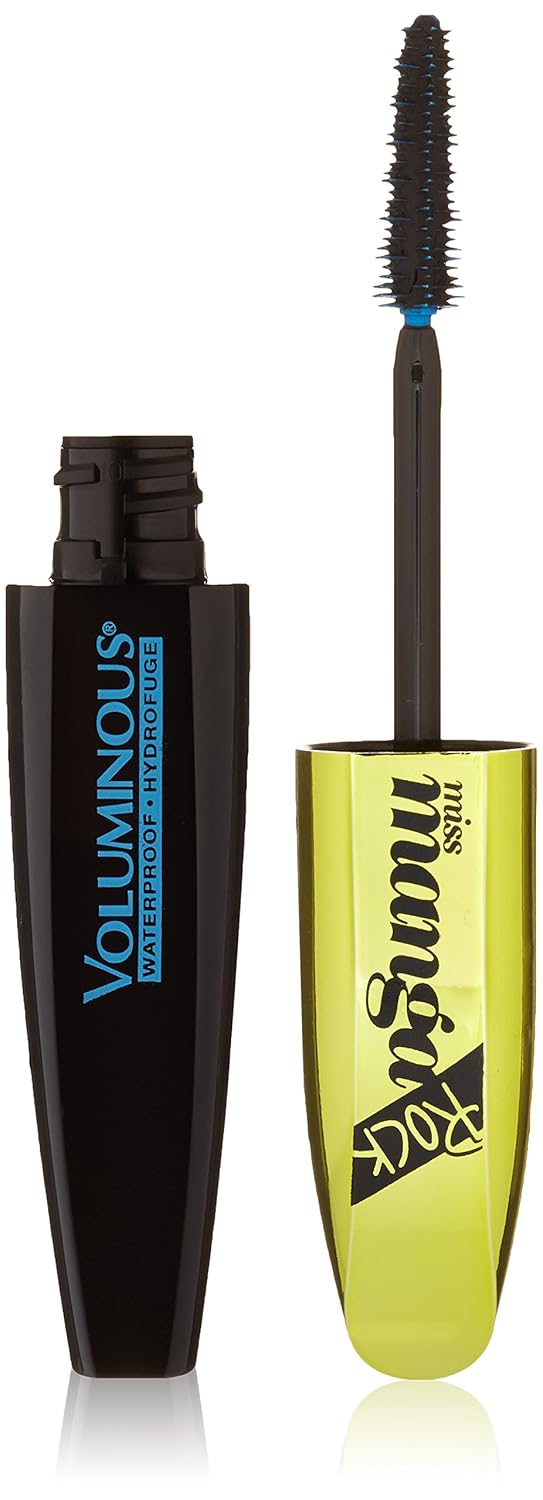 L'Oreal Paris Cosmetics Voluminous Miss Manga Rock Waterproof Mascara, 391