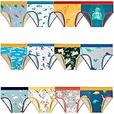 Cogindss Xmrlvn Toddler Underwear Boys Briefs for Boys Cute Cartoon,12 Pack