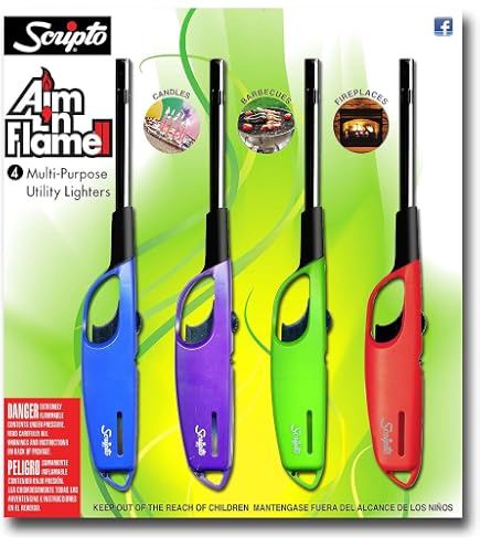Amazon.com: Scrip 4PK Lighter Combo : Health & Household