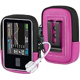 Beautyflier Insulin Pump Case for Tandem T:Slim X2, Insulin Pump Holder Compatible with T:Slim/T:Slim G4, Insulin Pump Storage Bag with Belt Clip, Not Easy Fall &amp; Break Pump Accessories (Hot Pink)