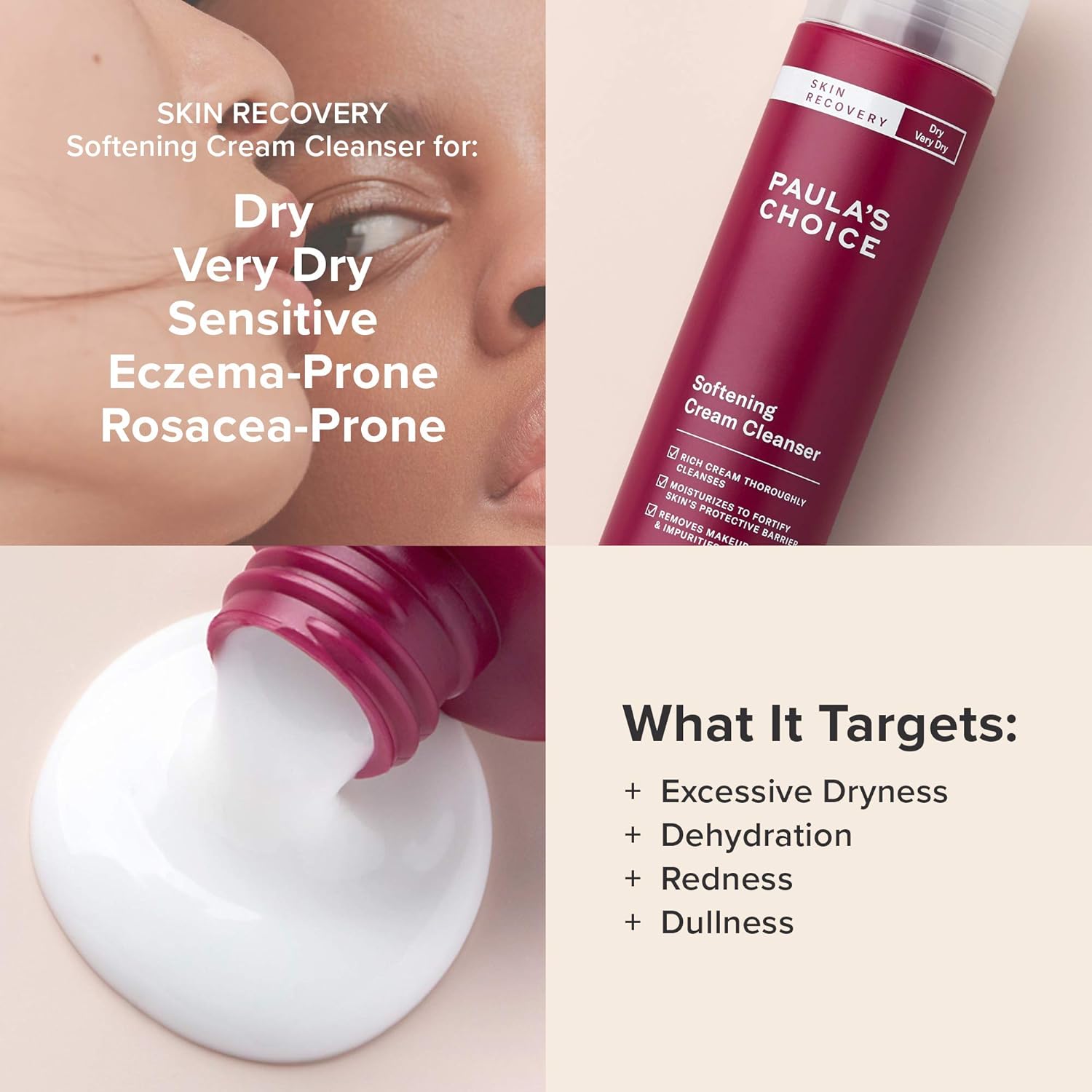 paula's choice skin recovery softening cream cleanser