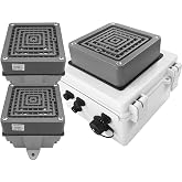 Netbell-KB-E2M IP Break Buzzer System, 3 Buzzers, Free Software | IP-enabled break buzzer system with 3 extra loud buzzers, automated scheduling, free software, and no recurring fees.