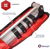 TENSYS Telescopic Height Measuring Stick 5m Folding Steel Pole with Carry Bag view 5