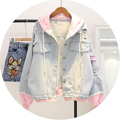 denim jacket two piece