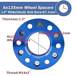 EZISOE 1.5 Inch 6x135 Wheel Spacers for 2004-2014