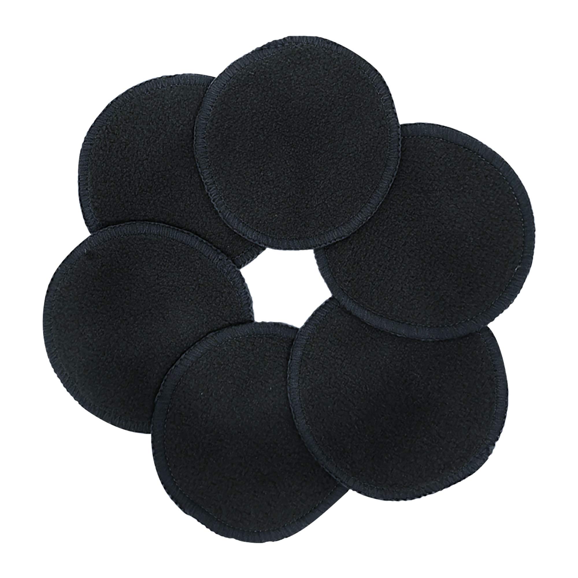 reusable cotton pads black
