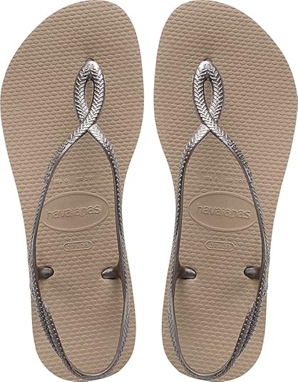 Amazon ハワイアナス ビーチサンダル レディース ルナ Luna 全6色 ブラジル製 国内正規品 35 36 23 0 23 5 ローズゴールド 3581 Havaianas ハワイアナス ビーチサンダル