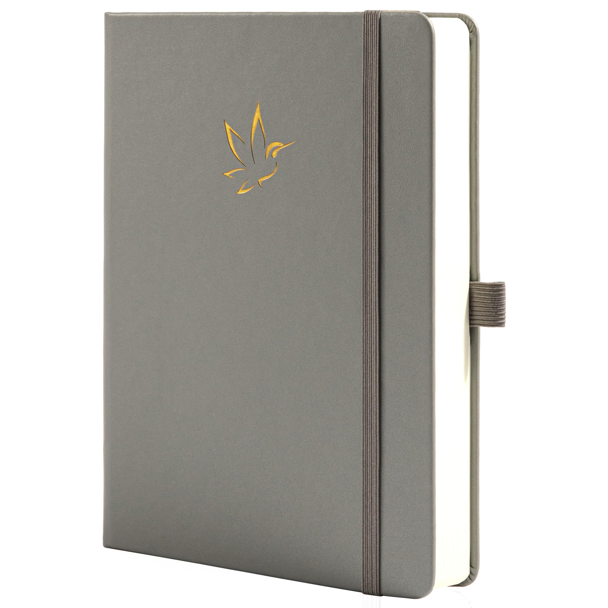 MGGAO Lined Journal Notebook, Journals for Writing, College Ruled With 320 Numbered Pages, Hardcover Notebook for Journaling Writing, 100 GSM Thick Paper, A5 Size for Work Business Study