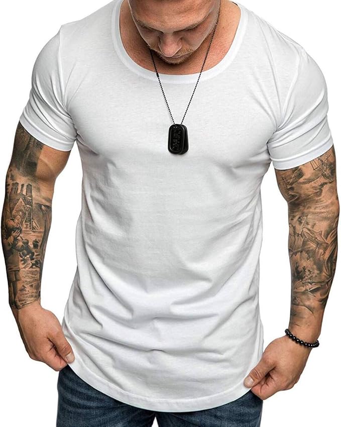 mens slim fit t shirts amazon