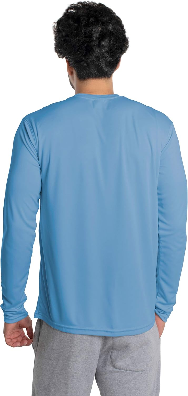 Vapor Apparel Men’s UPF 50+ UV Sun Protection Long Sleeve Performance T-Shirt for Sports and Outdoor Lifestyle: Clothing