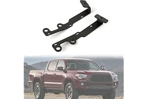 Car Ditch Light Bracket Fit for Tacoma 2024-2026/4Runner 2025+/Tundra 2022+, Hood Hinge Mount for LED Pods Lights Compatible 