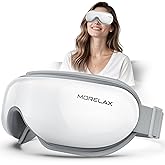 Morelax Eye Massager with Heat & Bluetooth Music, Birthday Gifts for Women, Reduce Eye Strain, Headache Relief and Improve Sleep, Eye Care Device for Migraine