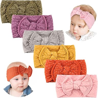 pom pom baby headband
