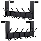 Dseap Over The Door Hook Hanger - 6 Hooks Over Door