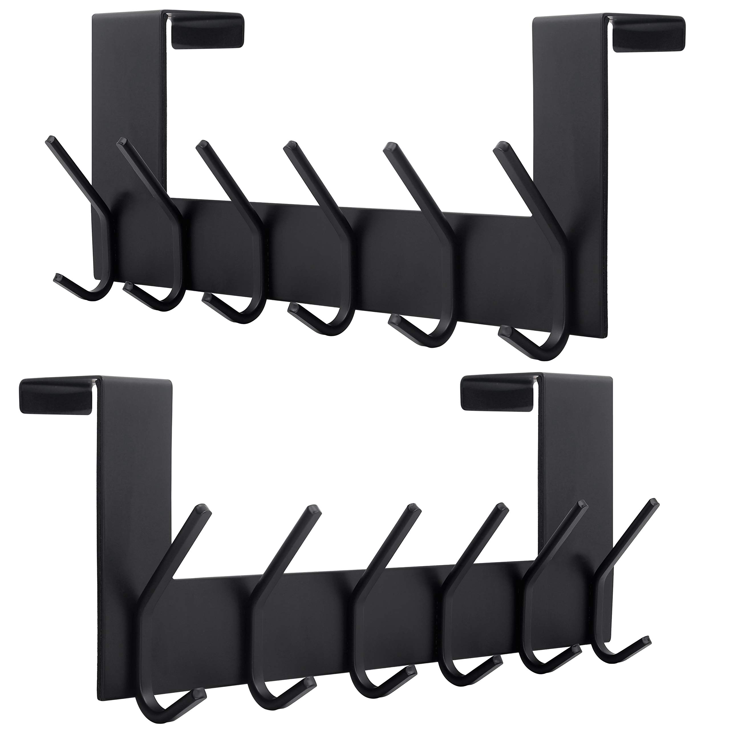 Dseap Over The Door Hook Hanger - 6 Hooks Over Door