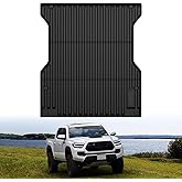 LASFIT Bed Mat for Toyota 2024-2026 Tacoma (5FT/5'Bed) Truck Bed, All Weather 5 ft Rubber Car Bed Liner for Toyota Tacoma 2024 2025 2026 Accessories, TPE Trunk Mat&Bed Liner (Not Fit Drop-in Liners)