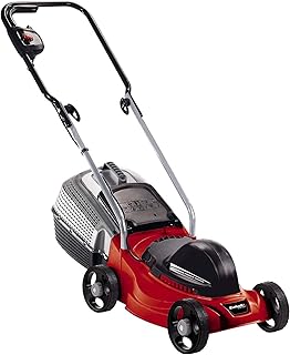 Einhell Elektro-Rasenmäher GC-EM 1030/1 (1000 W, 30 cm Schnittbreite, 3-fache Schnitthöhenverstellung 25-60 mm, 28 l Fangbox)