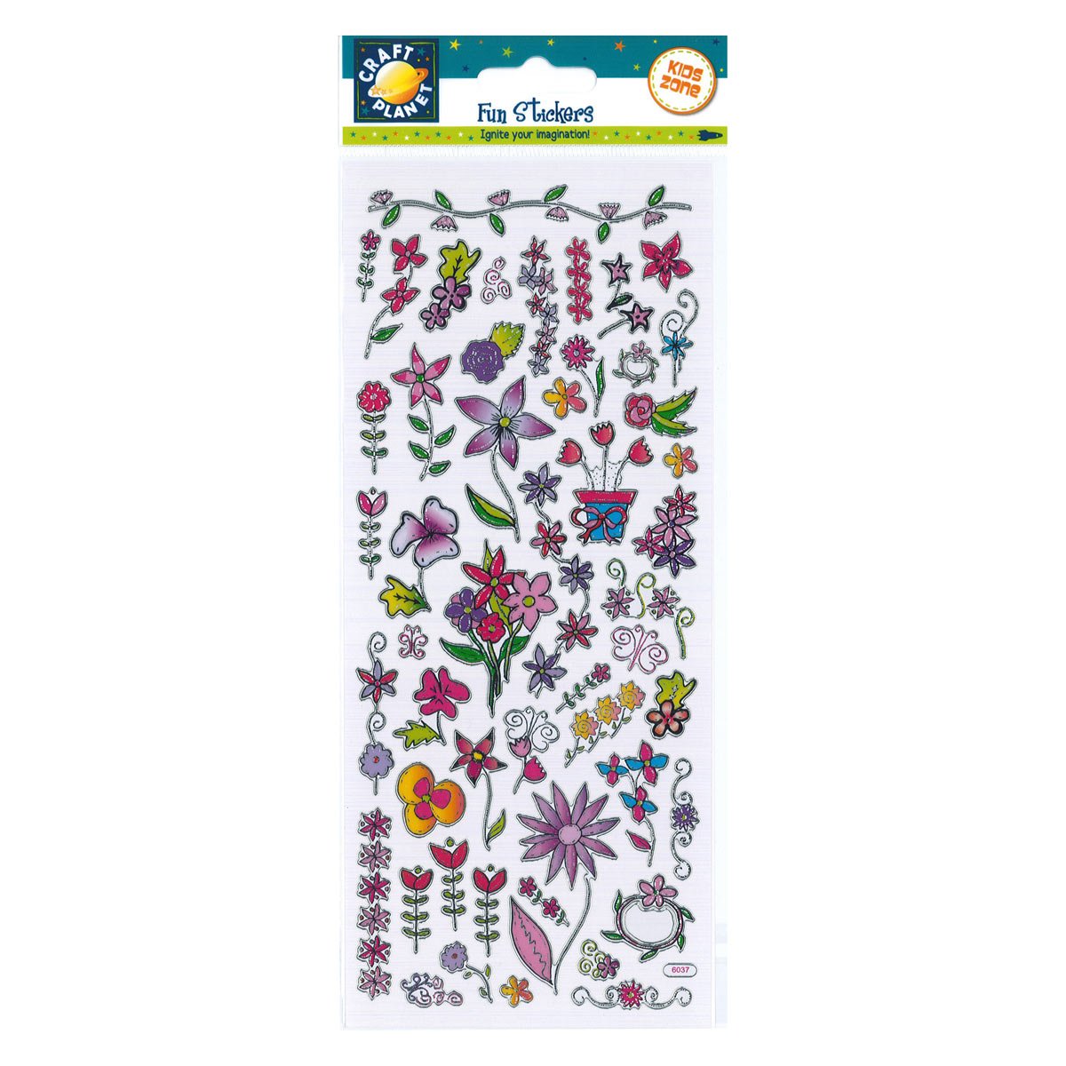 Craft Planet Fun Stickers, Flowers, for Young Crafters, Posters, Card Making, Scrapbooking, Party Bag Fillers, Books, Reward Charts, Invites, Crafts Supplies