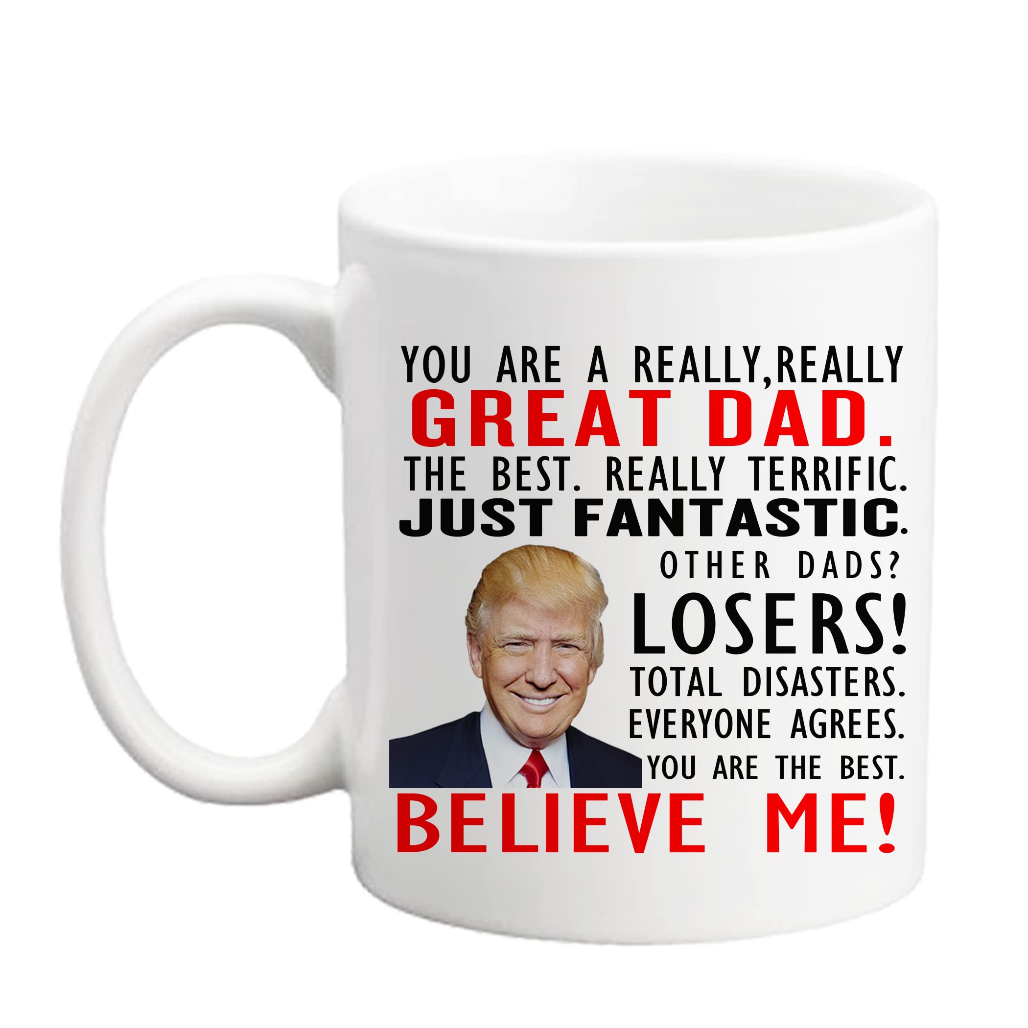Photo 1 of ***(MOM)***Qsavet You Are A Great MOM Coffee Mug, Gifts For Father Men Husband, Best Dad Ever Mug, Father's Day Birthday Christmas Retirement Gifts For Daddy, Father-in-law From Daughter Son Wife MOM 