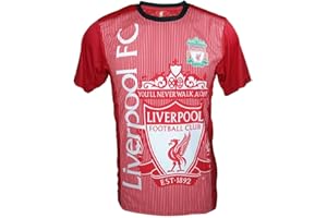 ICON SPORTS GROUP Icon Sports Men Compatible with Liverpool Officially Compatible with LiverpoolSoccer Poly Shirt Jersey -08