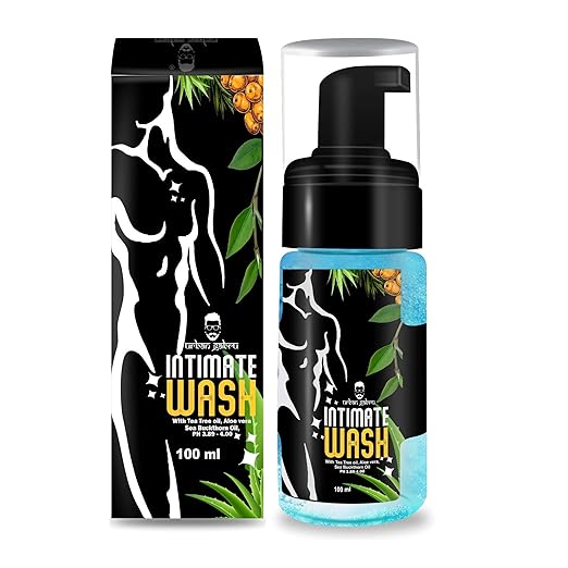 urbangabru Intimate Wash for men with tea tree oil, aloe vera & sea buckthorn oil - 100 ml