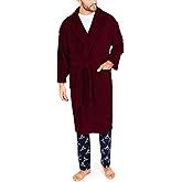 Nautica tweed plush hooded robe
