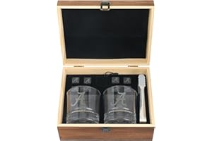 The Memory Company | Licensed NCAA Giftable Team Glass Set with Cubes