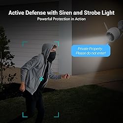 EZVIZ Custom Voice Alerts, 2K Outdoor Cameras for