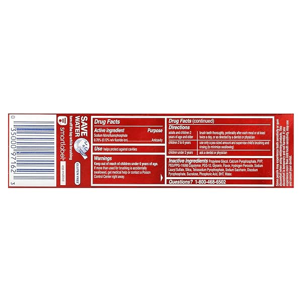 COLGATE OPTIC WHITE ADVANCED TEETH WHITENING TOOTHPASTE, SPARKLING WHITE, 3.2 OZ
