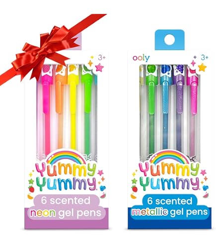 OOLY Glitzer Gelstifte – Set Of 12 Mit Fruchtigem Duft