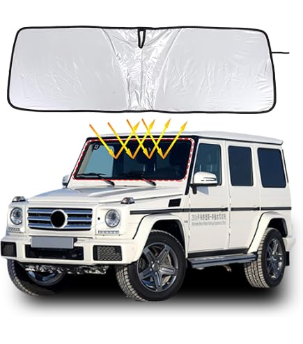 Amazon.com: Windshield Sunshade Compatible with Mercedes-Benz G