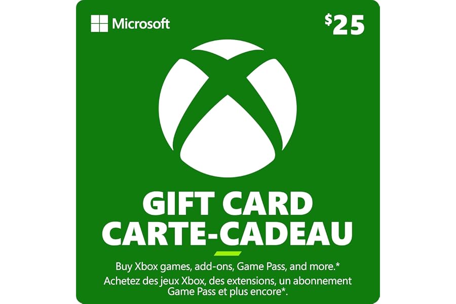 $25 Xbox Gift Card - [Digital Code]
