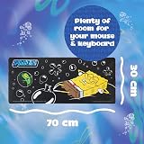 Blue Sky Studios SpongeBob Jumbo Desk Mat 70 x 30 cm Rubber Surface view 6
