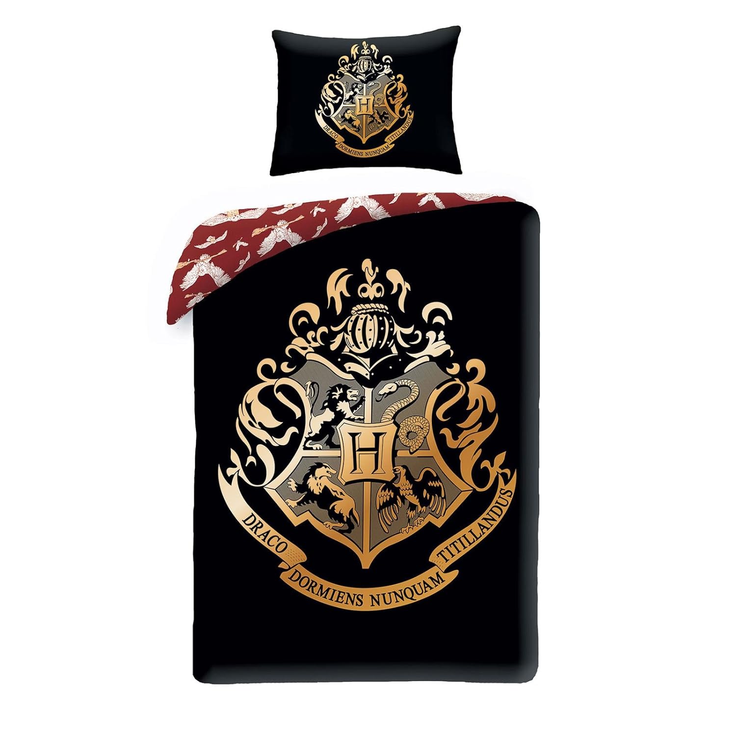 Harry Potter children's bed linen, bedding, 140 x 200 cm (Oeko Tex