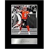 Joe Burrow Pre Printed Signature Signed Mounted Photo Display #11 Printed Autograph Picture