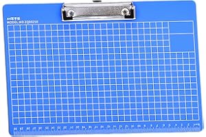 Letter Size Clipboard 12.6x8.6inch Document Writing Board with Hanging Hook Metal Clip and Scale