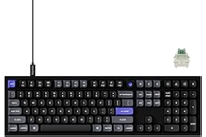 Keychron Q6 HE Wired 8000Hz TMR Magnetic Keyboard, Rapid Trigger Ultra-Fast Lime Switch Keyboard Hot Swappable, Full-Size Lay