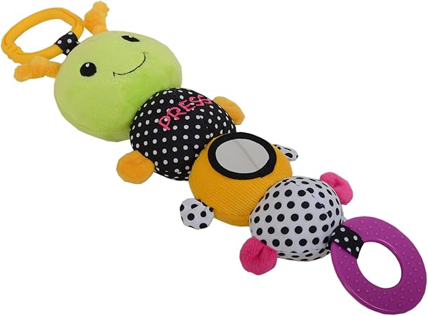 Amazon Sassy B Wライトアップ キャタピラーtybw ベビーカー用おもちゃ おもちゃ